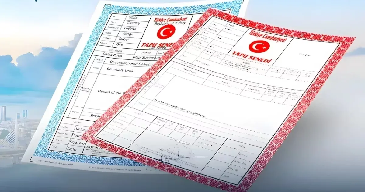 انواع الطابو في تركيا